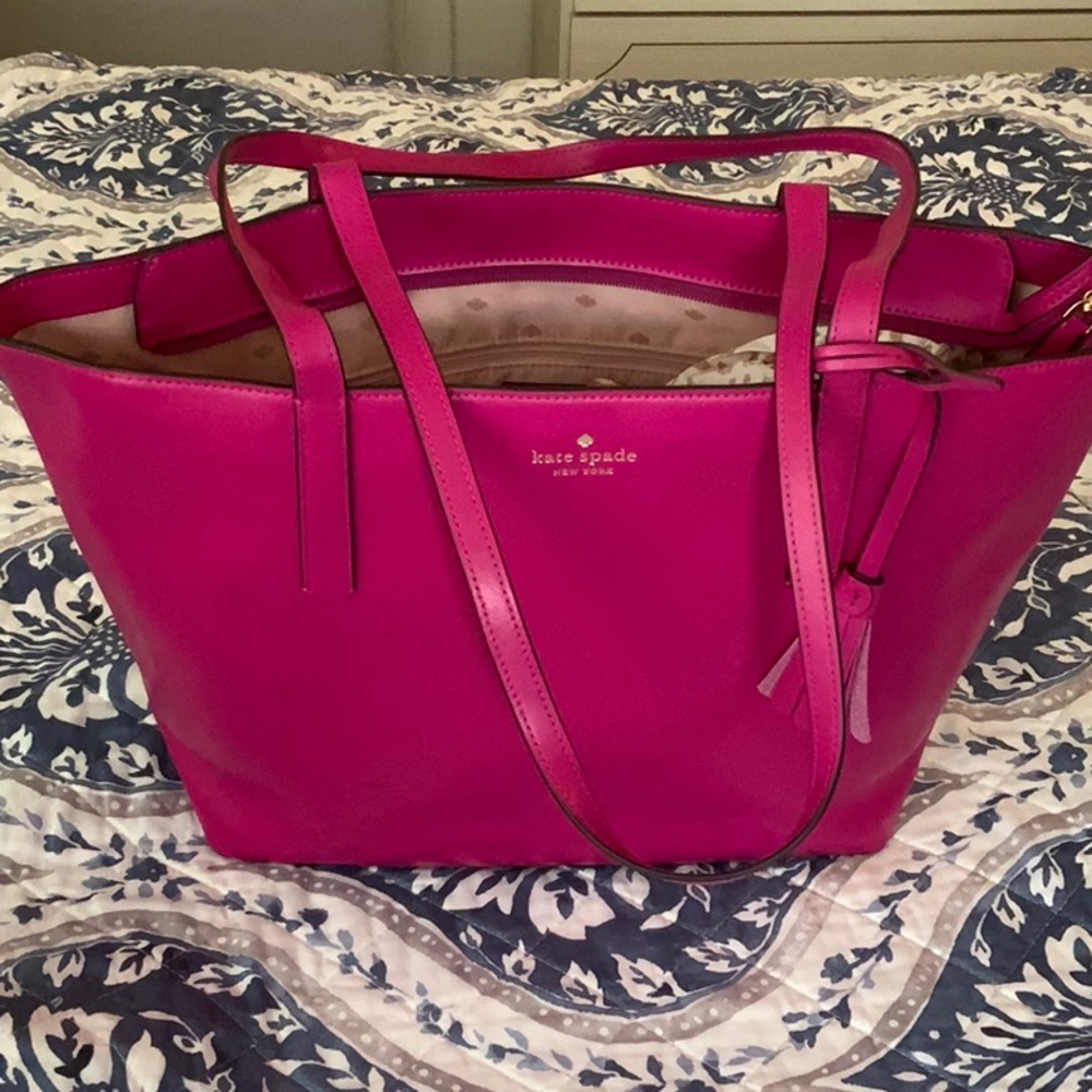 Kate Spade Pink Tote Bag